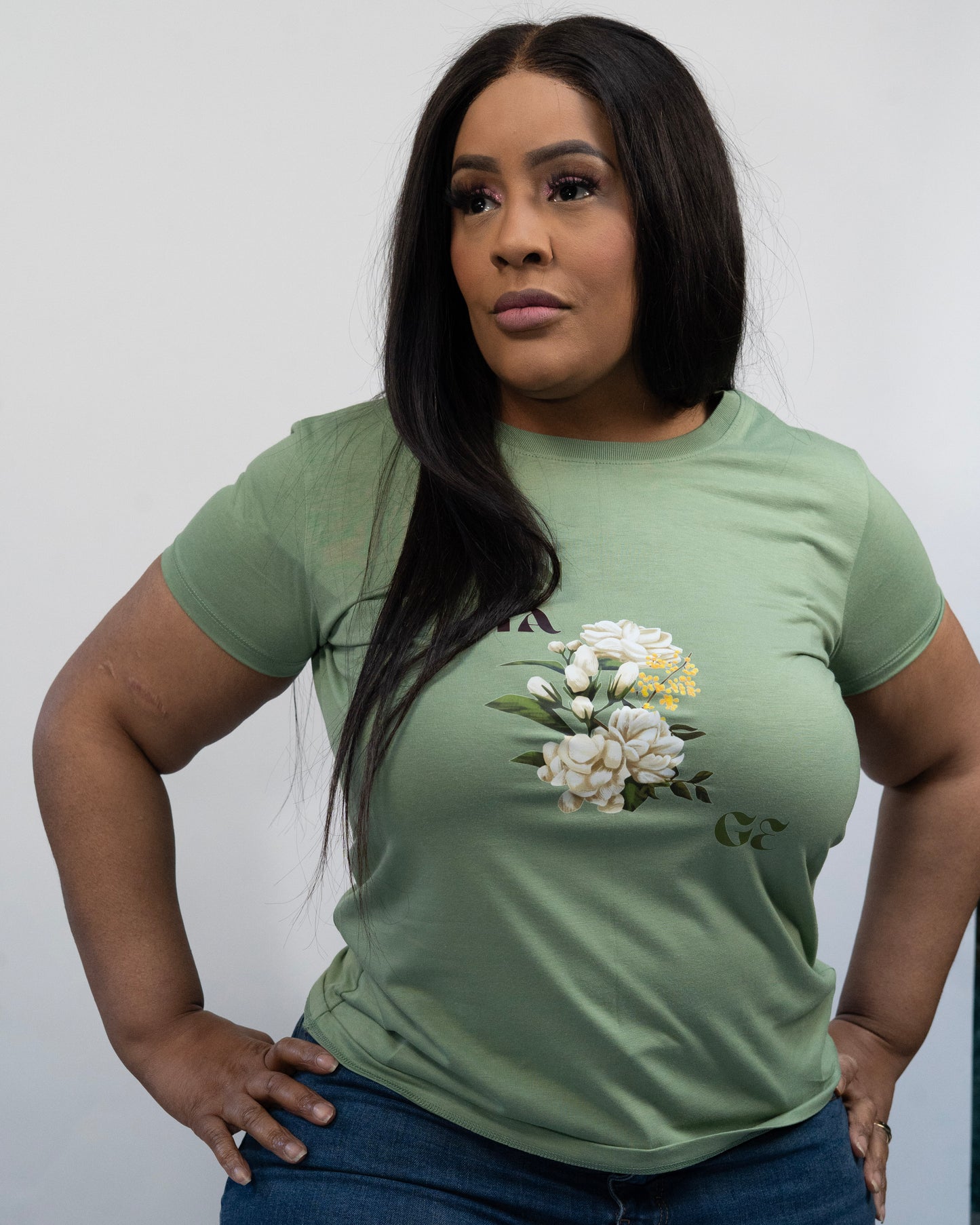 Vintage Gardenia – Women’s Fit Bamboo Tee